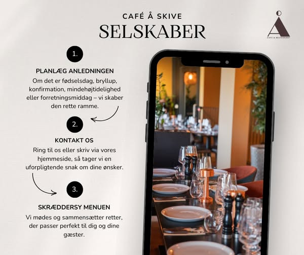 Café Å skaber den perfekte ramme for dit næste arrangement