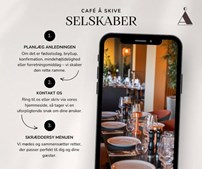 Café Å tilbyder perfekte rammer til dit næste arrangement