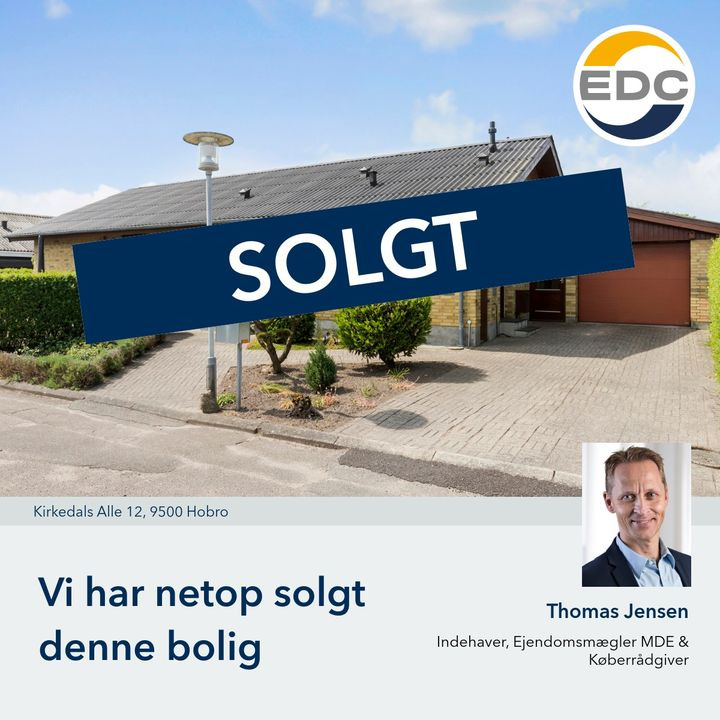 EDC Søren Jensen har solgt villa på Kirkedals Alle 12 – Skal vi også sælge din bolig?