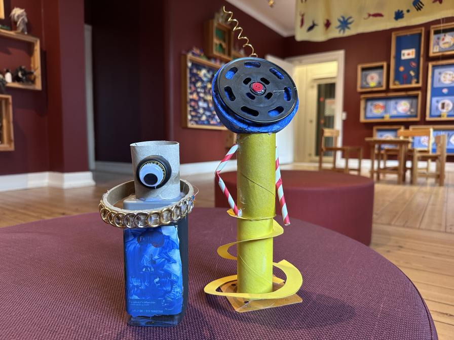 Byg skøre robotter i Kreativt hus for børn i Roskilde