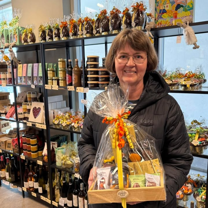 Chokolet - Bon Bonnieren ønsker tillykke til vinderen af påskekonkurrencen