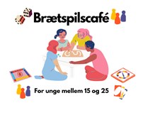 Gratis brætspilscafé for unge på Maribo Bibliotek