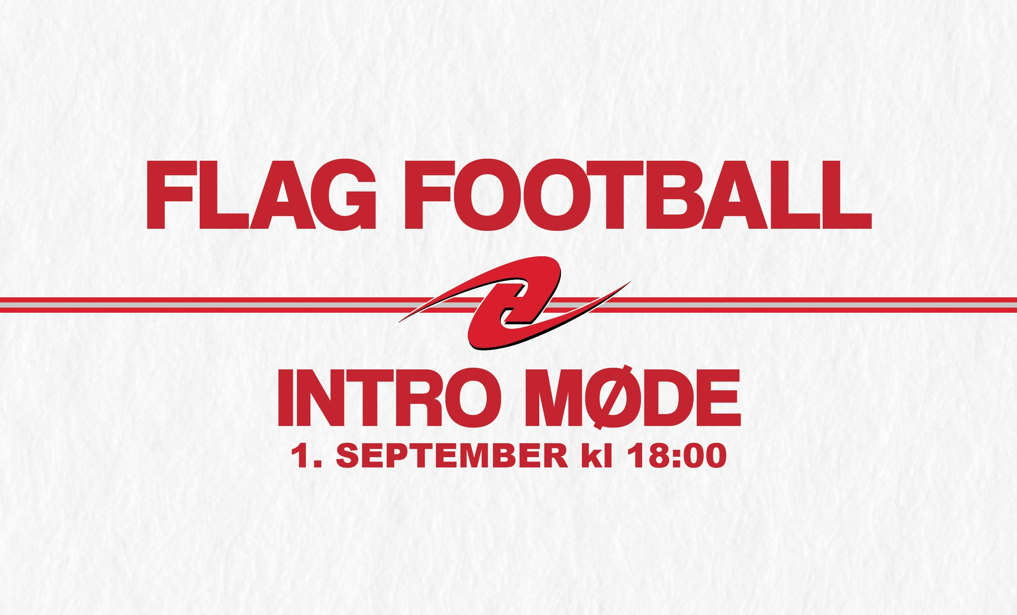 Opstartsmøde for flag football hos Esbjerg Hurricanes