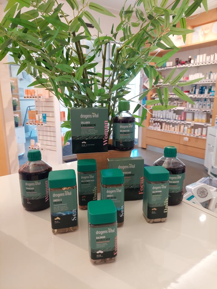 Ikast Apotek tilbyder 3 for 2 på alle Drogens Vital produkter