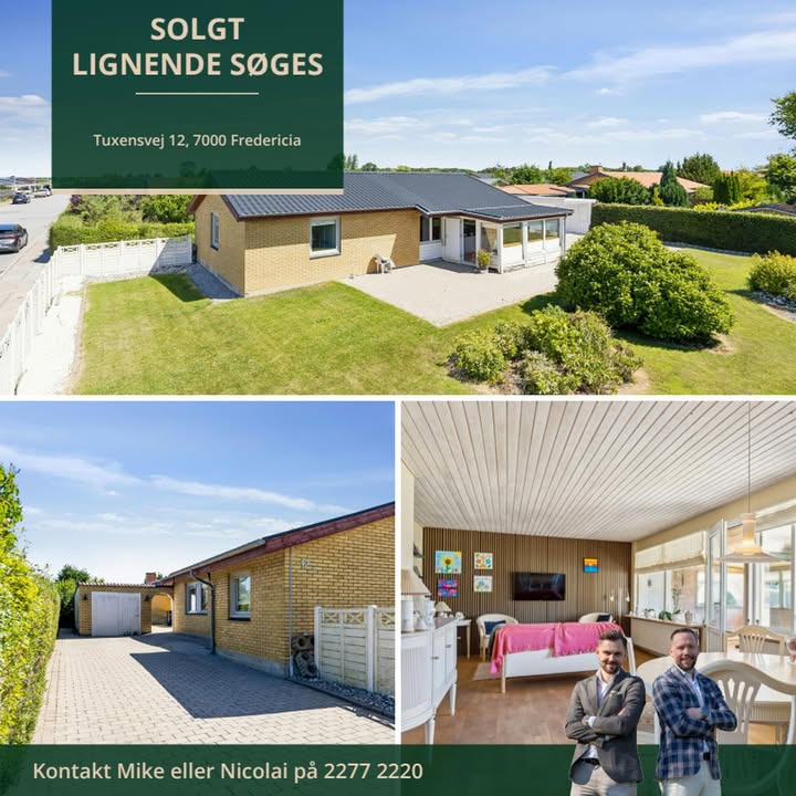 Ejendomsmægler Mike Andersen sælger ejendom på Tuxensvej i Fredericia