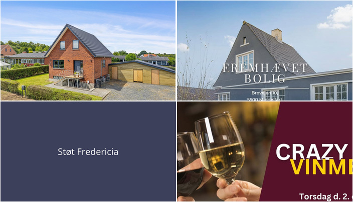 Nyt fra RealMæglerne Middelfart, Ejendomsmægler Mike Andersen og FREDERICIA VINHANDEL