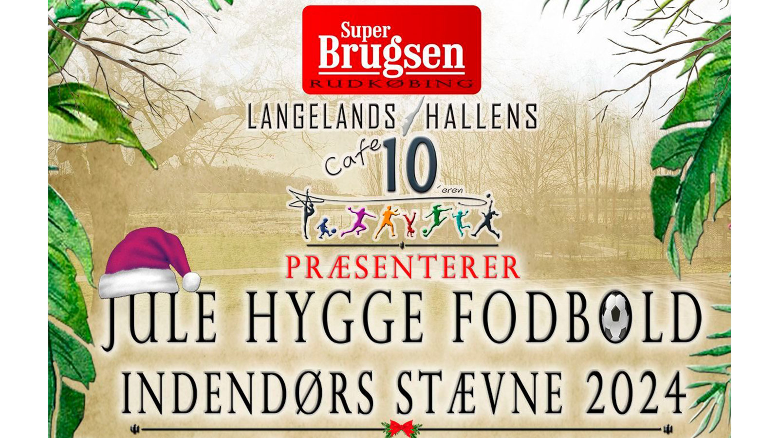 Julehygge indendørs fodboldstævne i Rudkøbing