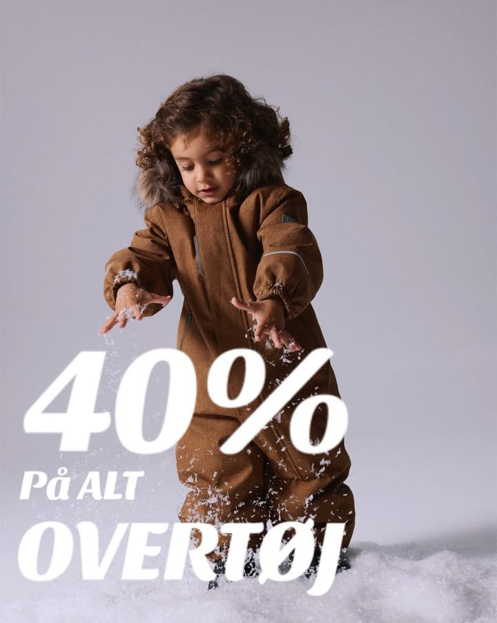 Didrik annoncerer grøn uge med store rabatter på vinterovertøj