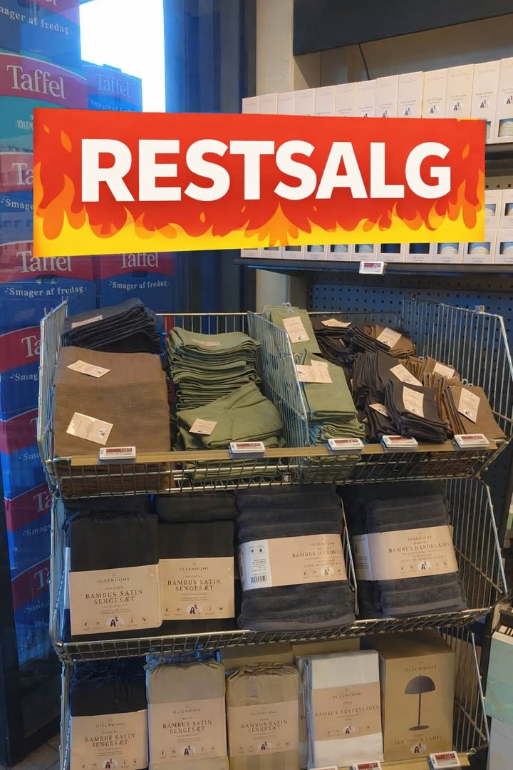 Meny Als: Spar stort ved vores restsalg af boligartikler