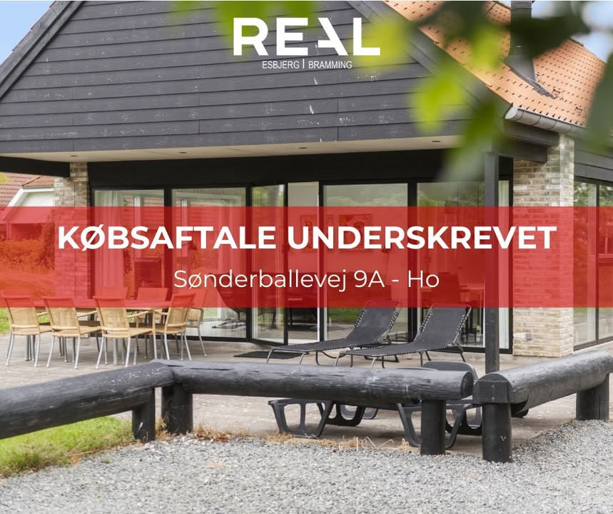 RealMæglerne Esbjerg og Bramming sælger sommerhus på rekordtid