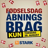 Åbningsfest hos Stark Holstebro med eksklusive tilbud i én dag