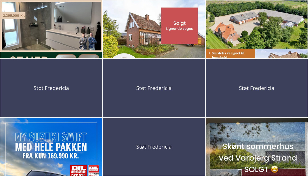 Nyt fra HENRIK CHRISTENSEN - Fredericia, Ejendomsmægler Mike Andersen, DANBOLIG Fredericia og 2 andre