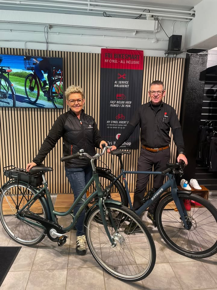 Fri BikeShop Vejle præsenterer det perfekte elcykel-sæt til hverdagsbrug
