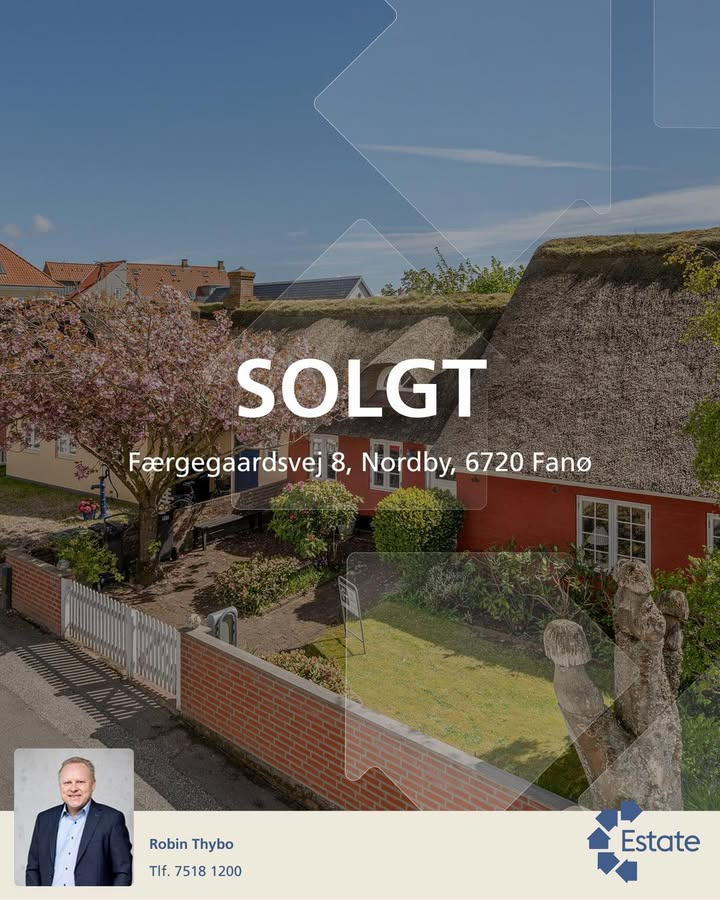 ESTATE Robin Thybo Esbjerg & Varde har solgt Færgegaardsvej 8 på Fanø efter 19 dage