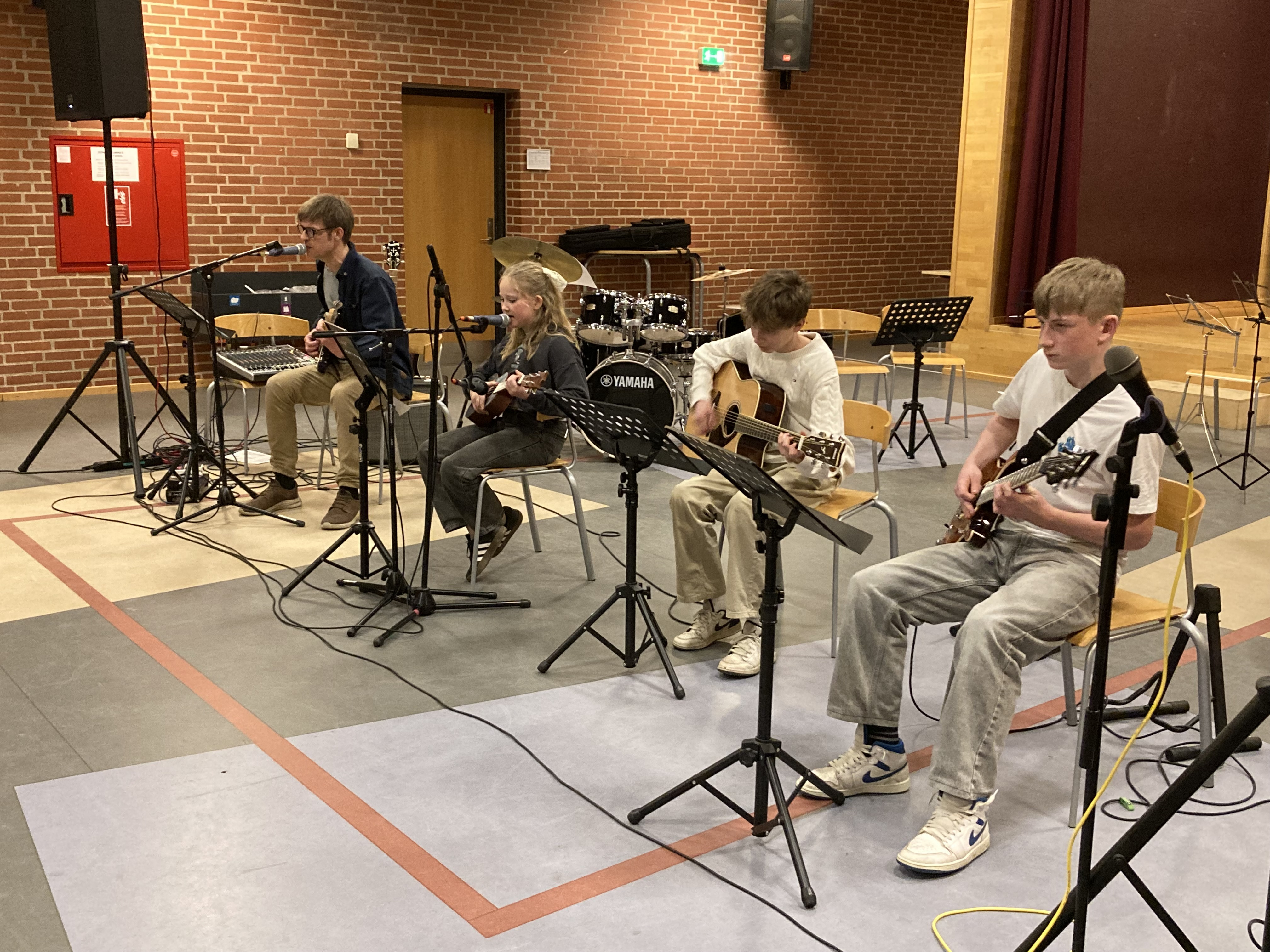 Koncert med Kulturskolens elever på Juelsminde Skole