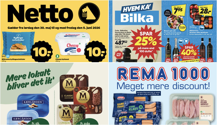 Parfume til 487,52 kr. og Magnum is til 25 kr. - Se de fantastiske tilbud i Ishøj