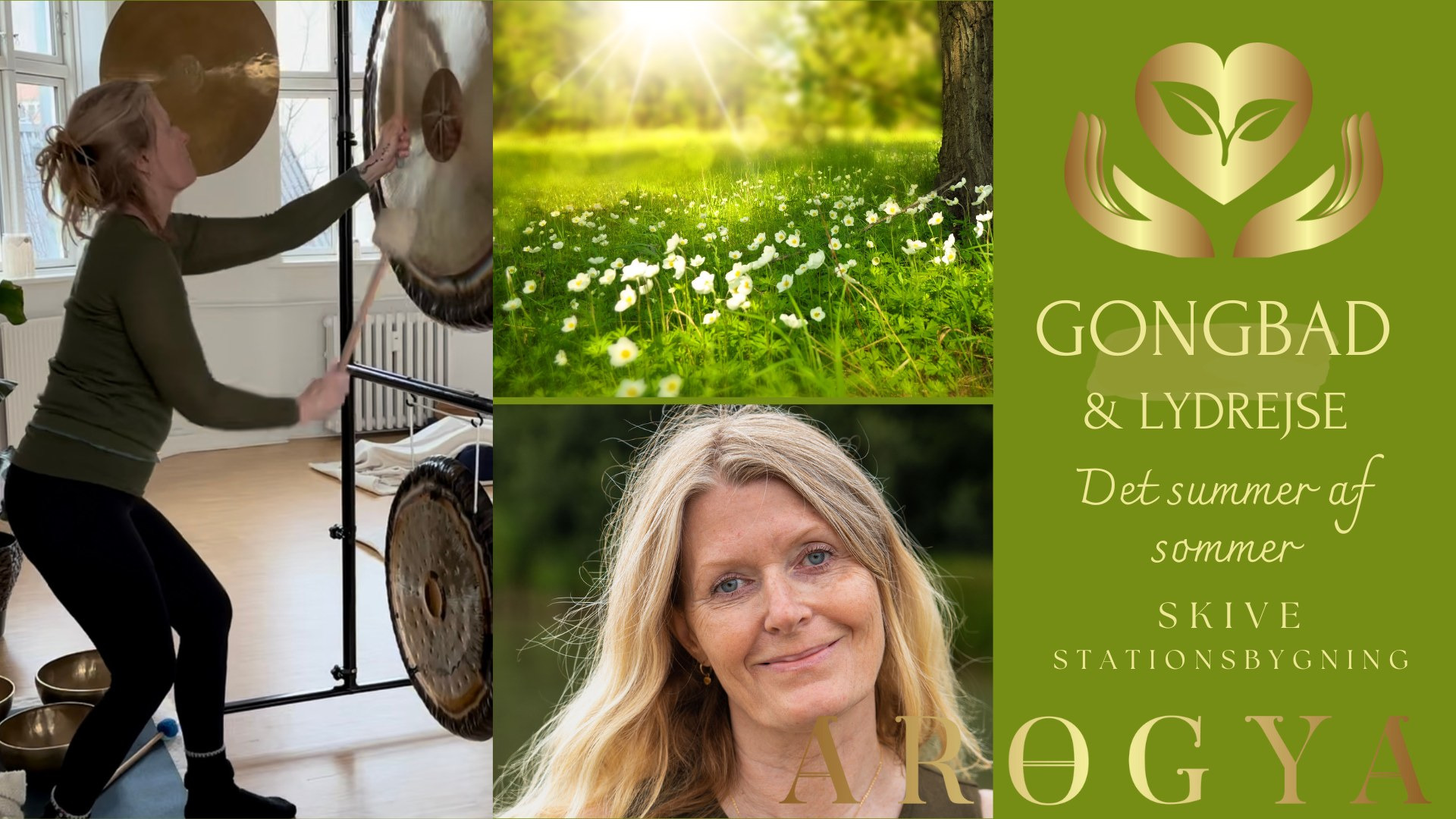 Gongbad & pranayama i Skive lover dyb meditation