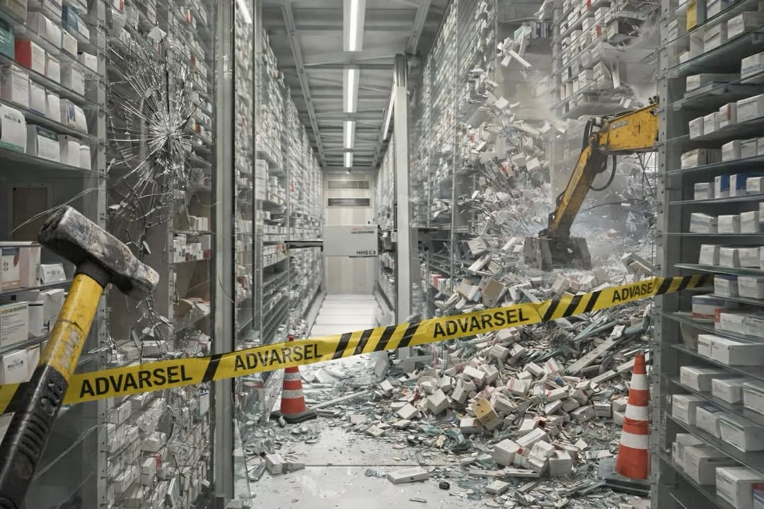 Ikast Apotek informerer om støj og rod i uge 11 og 12 på grund af robotinstallation