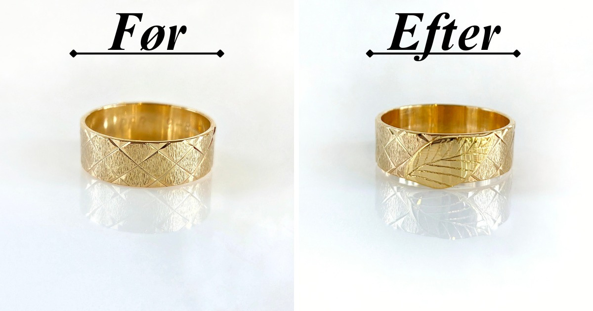 Smykkedesigner Helga Winther forvandler vielsesring med unik løsning