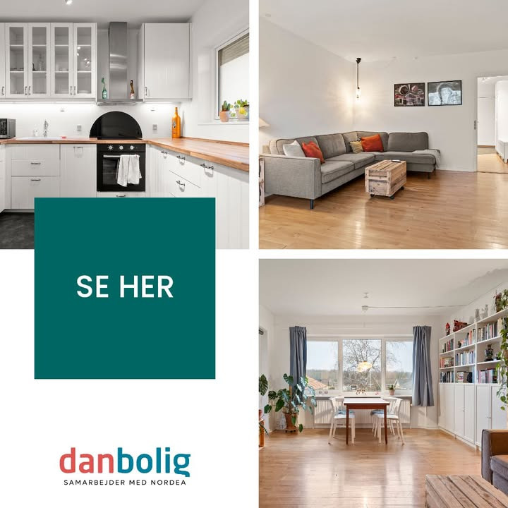 Velindrettet 3-værelses lejlighed med altan i attraktiv beliggenhed