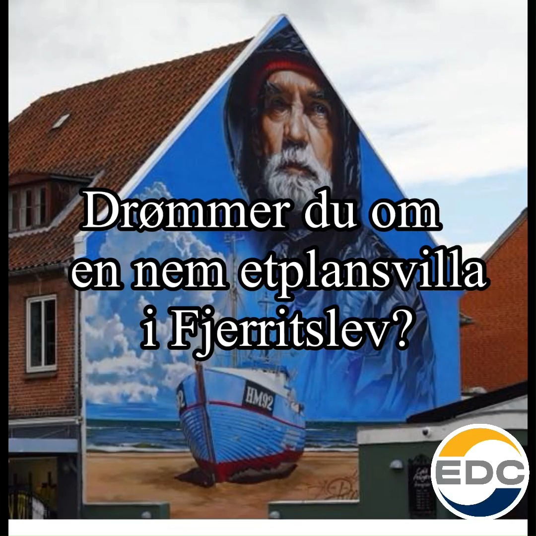EDC Fjerritslev præsenterer fire moderne etplansvillaer i fantastisk beliggenhed
