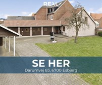 RealMæglerne Esbjerg: Skøn villa tæt på byen - se Darumvej 83 i dag