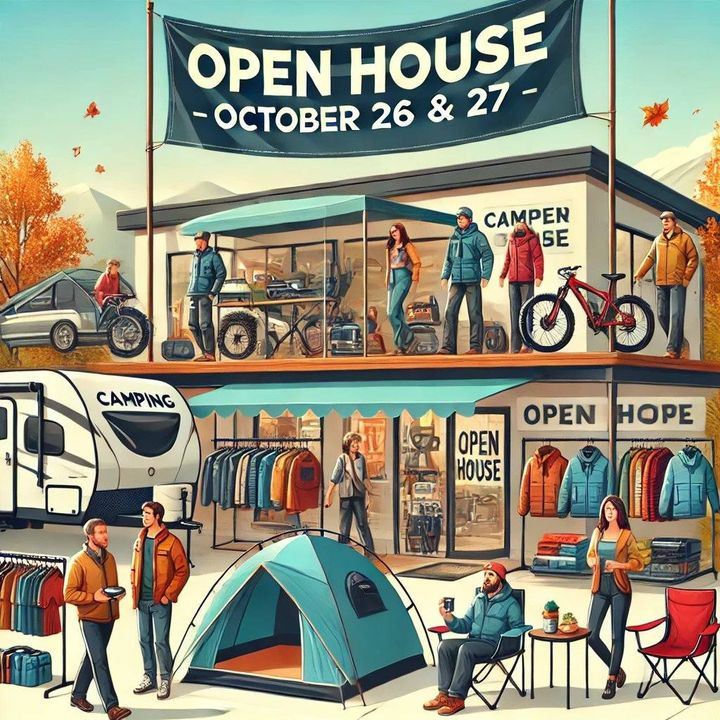 Slagelse Camping og Outdoor Center inviterer til åbent hus med gode tilbud og campingsnak i oktober