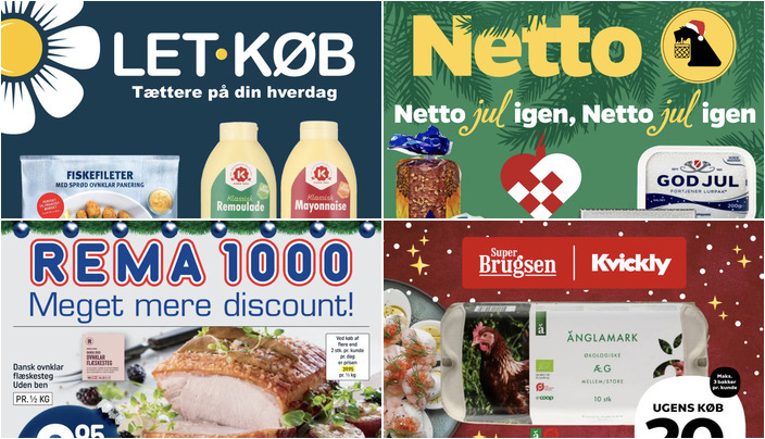 Stor rabat p&#xE5; &#xC4;nglamark &#xF8;kologiske &#xE6;g til kun 20 kr. og fiskefileter med ovnklar panering til 10 kr.