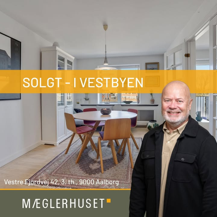 Mæglerhuset Aalborg sælger lejlighed i Vestbyen