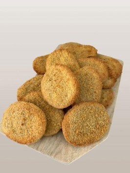 Min Købmand Øster Bjerregrav tilbyder stor pose crispy kyllingeburger til kun 28 kr.