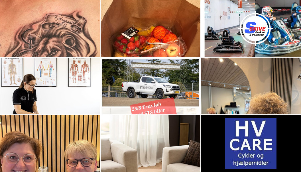 Nyt fra THUSGAARD LIVING, COMBI FRISØREN, MIN KØBMAND I ASP og 9 andre