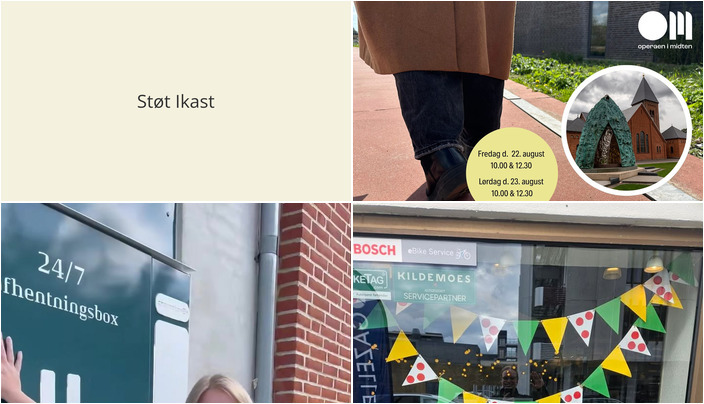 Nyt fra Operaen i Midten, Ikast Apotek og Cykelcenter Herning