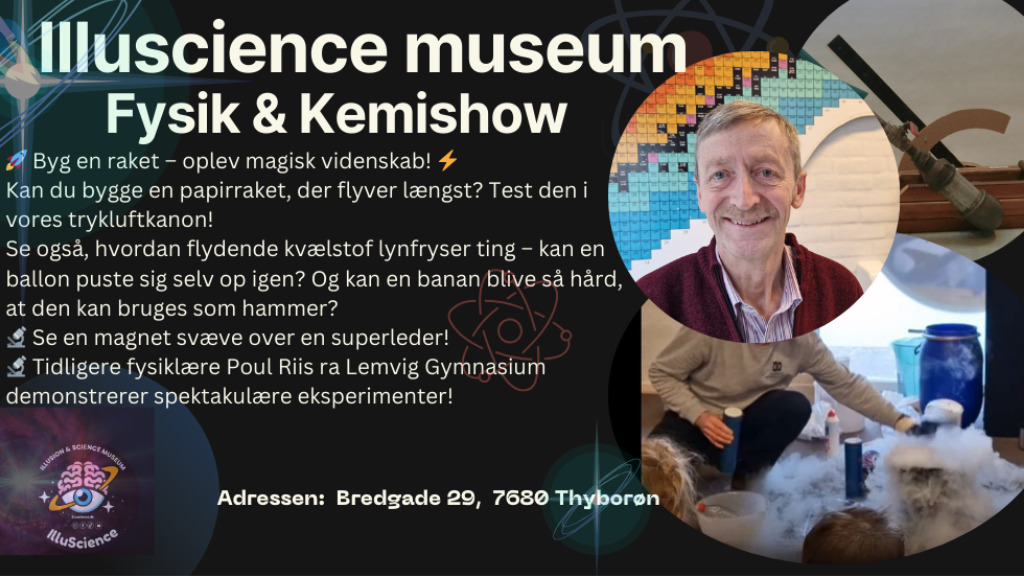 Magisk videnskab for børn i Thyborøn