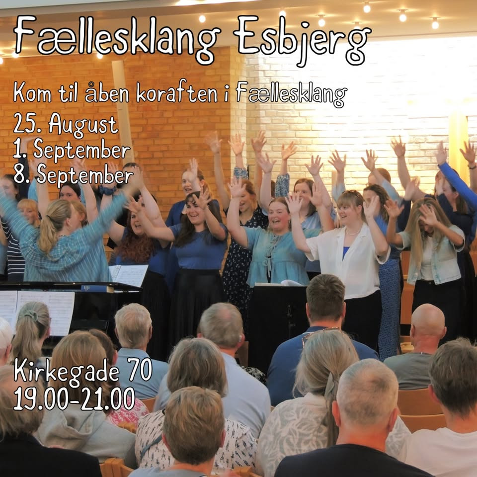 Åbne koraftener samler sangglade unge i Esbjerg