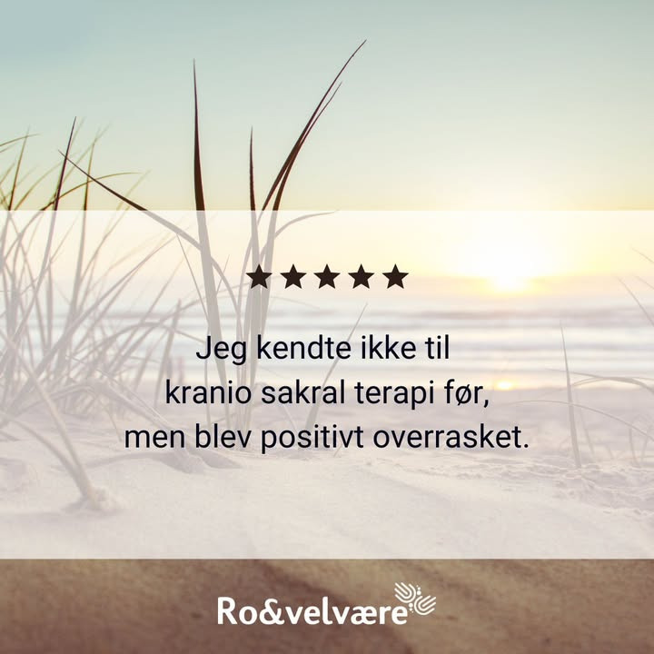 Oplev dyb ro med vores introduktion til kranio sakral terapi hos Ro & velvære