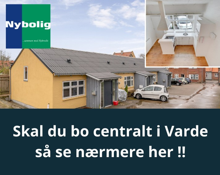 God begynderlejlighed i Varde centrum hos Nybolig Varde - oplagt til investering og udlejning