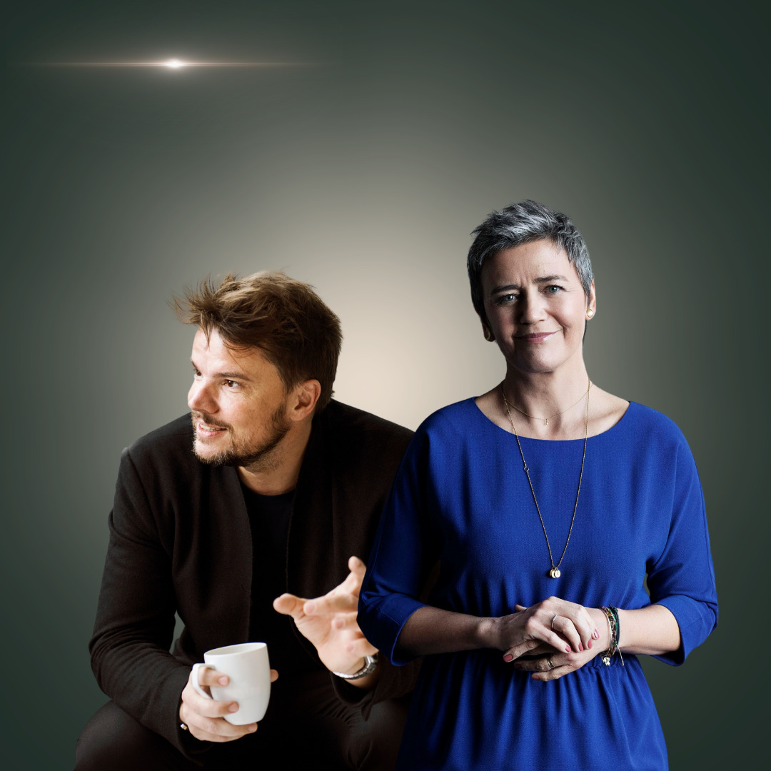 Fireside Talk med Margrethe Vestager og Bjarke Ingels på Scandic Falkoner