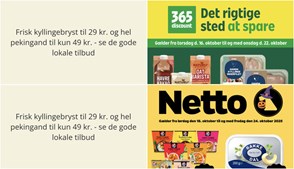 Frisk kyllingebryst til 29 kr. og hel pekingand til kun 49 kr. - se de gode lokale tilbud