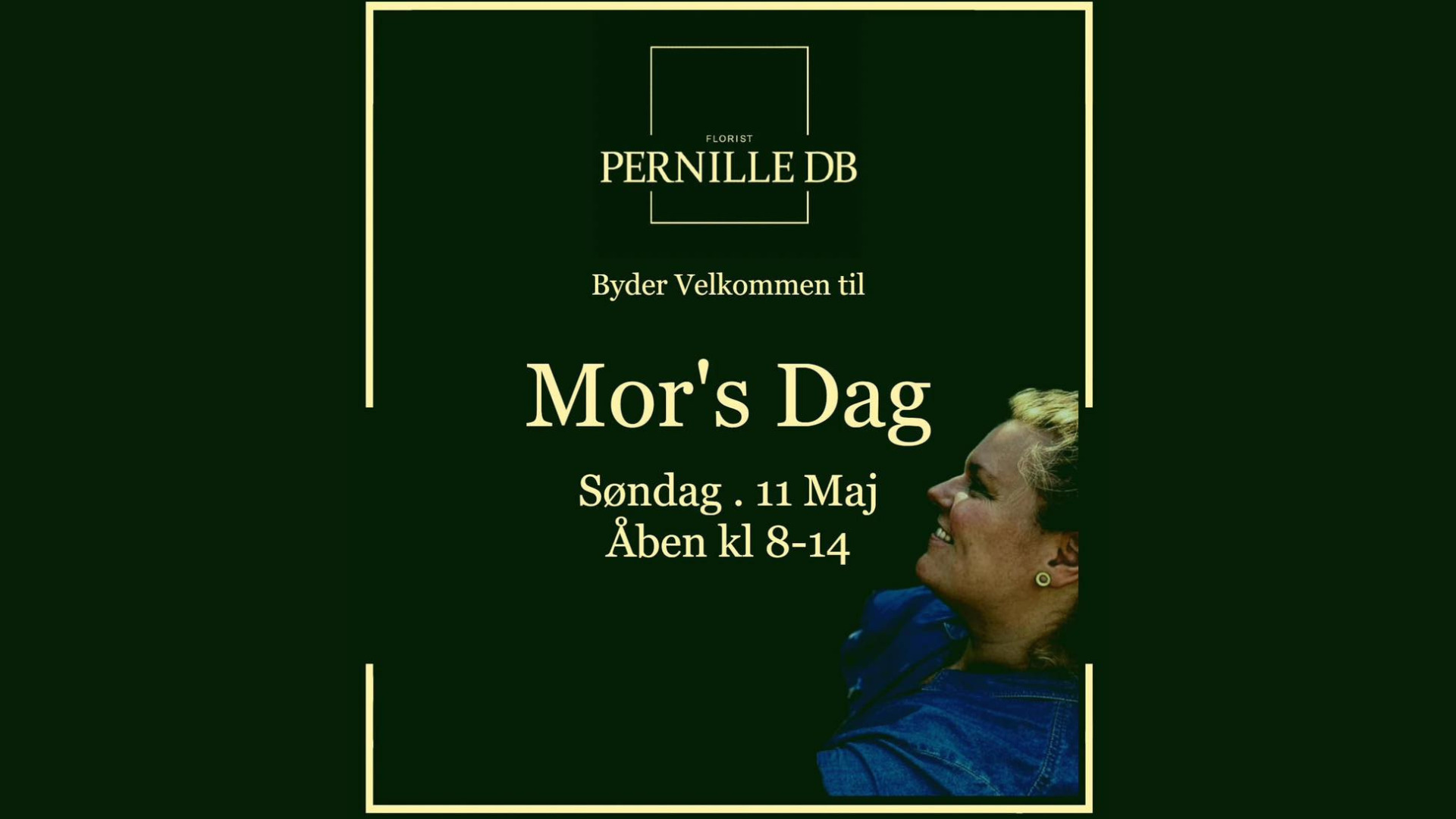 Florist Pernille DB holder ekstra åbent for Mors dag