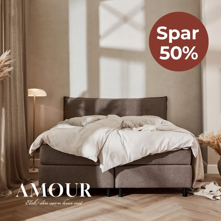 BOLIGHUSET THISTED tilbyder 50% rabat på drømmeseng