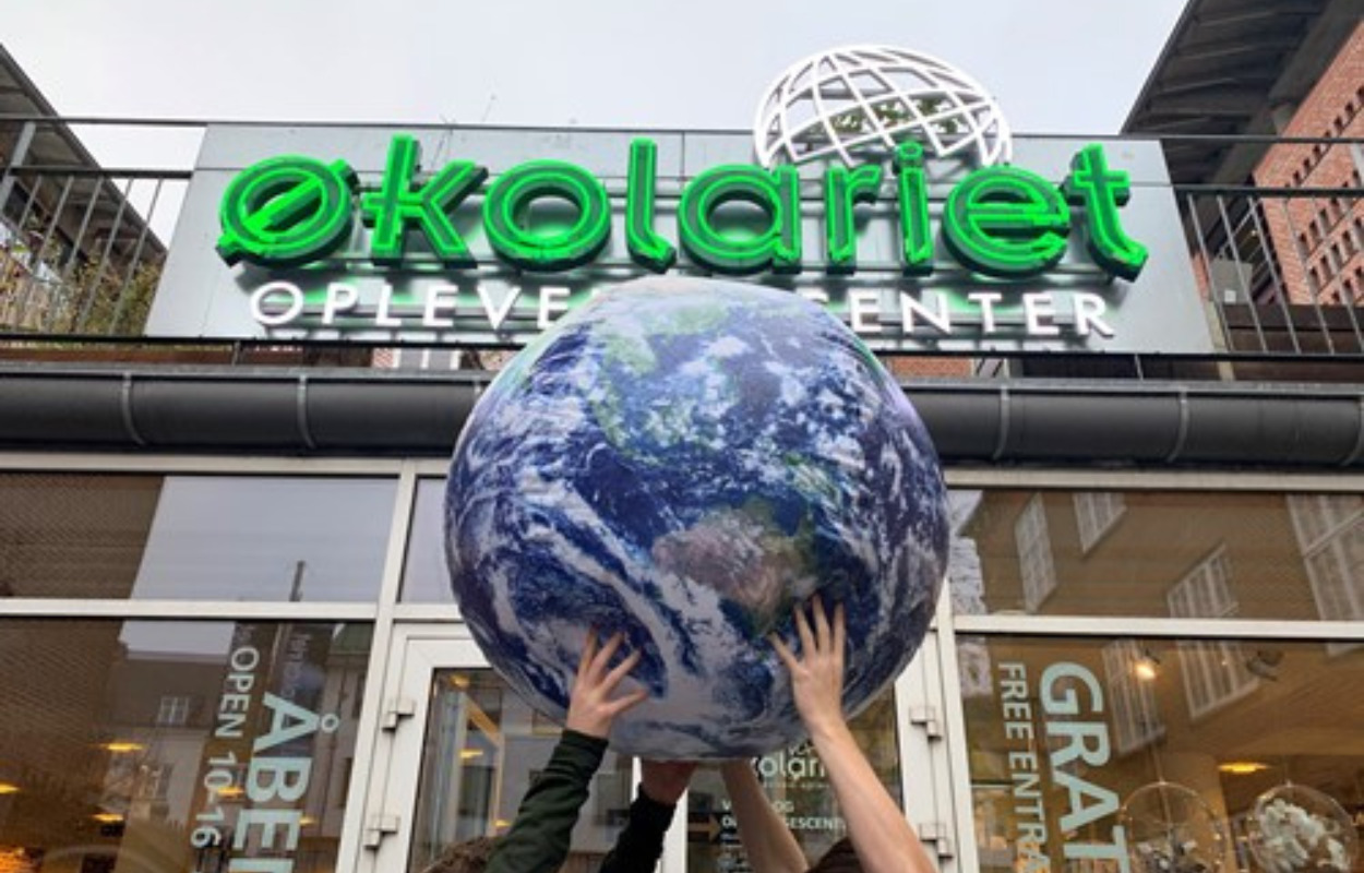 Red havets dyr med robotleg i Økolariet 