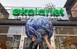 Red havets dyr med robotleg i Økolariet