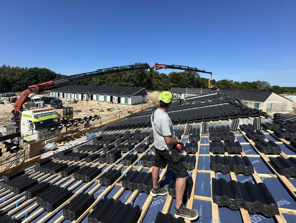 B. G. MONTAGE ApS afslutter rekordprojekt med 70 nye boliger nær Randers