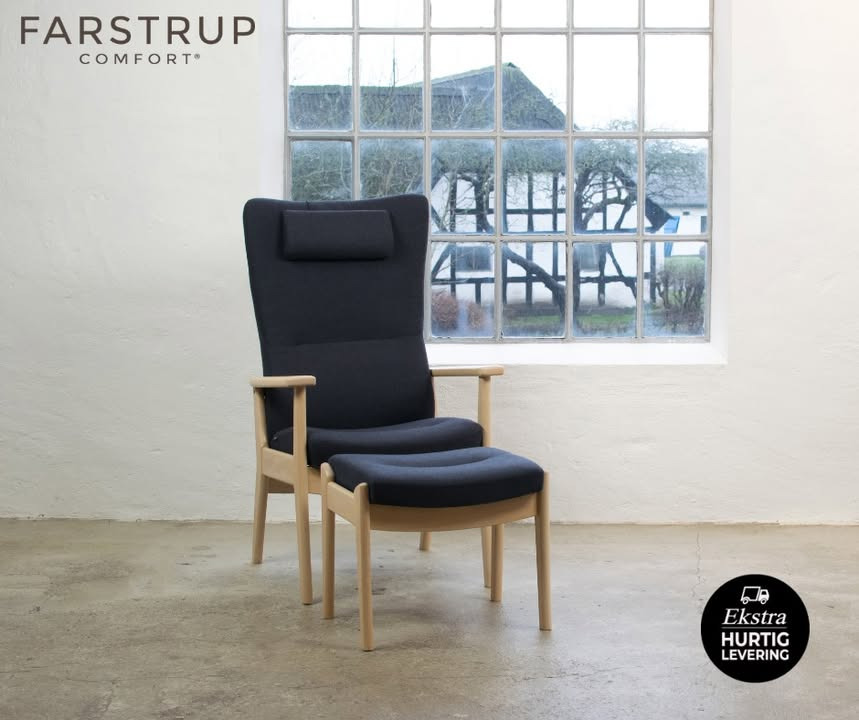 Bolighuset Thisted fremhæver Farstrup som lænestolsklassiker i nyt opslag