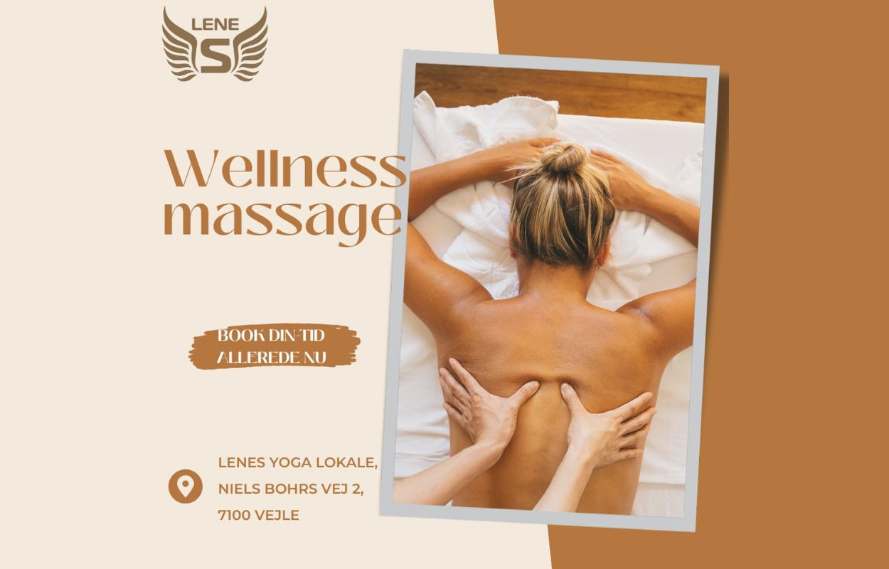 Nyd en time wellness-massage til halv pris i januar hos LeneS i Vejle