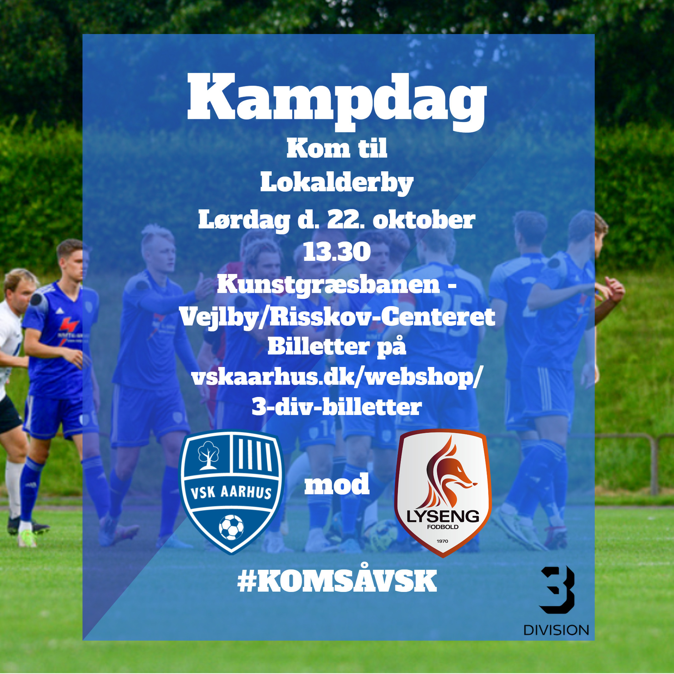 VSK Aarhus er klar til lokalderby når Lyseng kommer på besøg