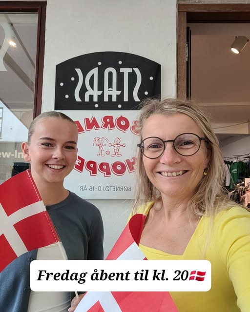Børneshoppen Brønderslev fejrer byfornyelse med gode tilbud på børnetøj og åbent til kl. 20 i dag
