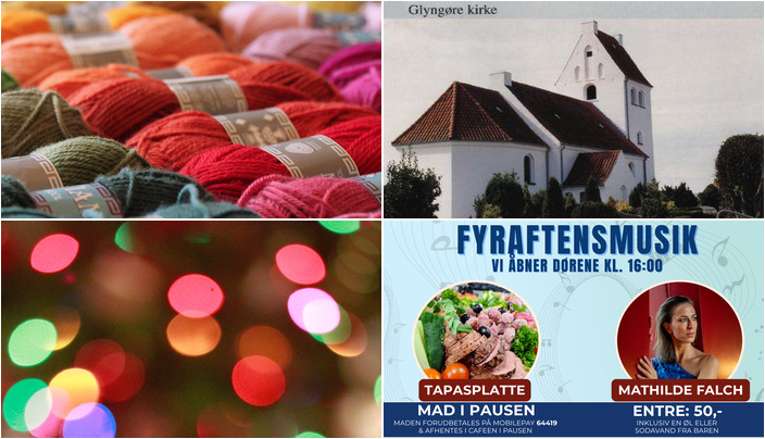 Oplev Garnfællesskab, Musik med Tante Andante og Koncert med Mathilde Falch i Roslev denne uge