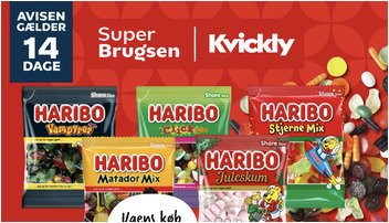 Ugens tilbud: Haribo slikposer til kun 10 kr. og Spier Signature vin til 35 kr.