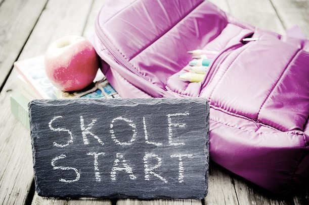 Skriv barn op til skolen eller glidende overgang